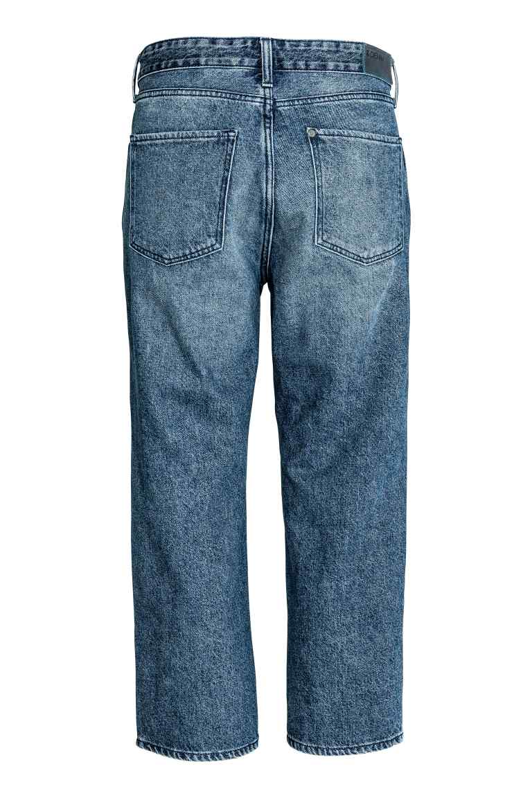 Regular Low Cropped Jeans